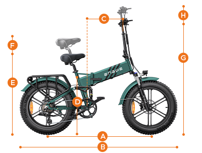 Engwe Engine Velo electrique pliable tout terrain Pro 2.0