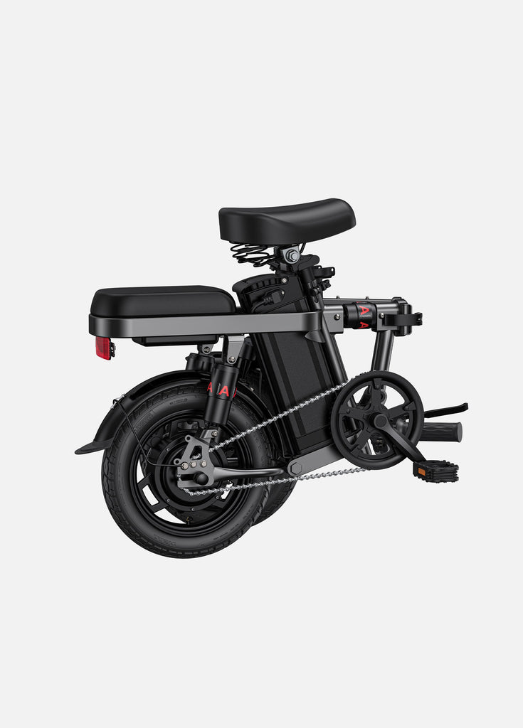 a folded engwe t14 e-bike