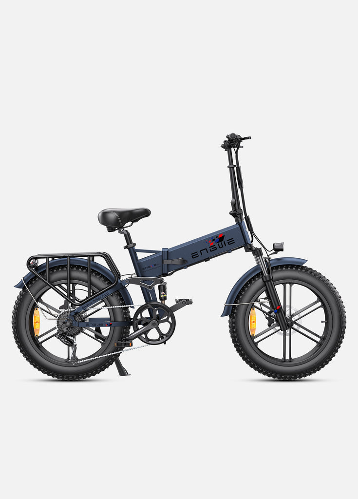 blue engwe engine pro electric folding bike