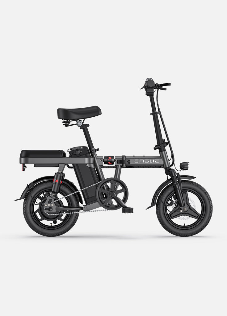 a grey engwe t14 e-bike