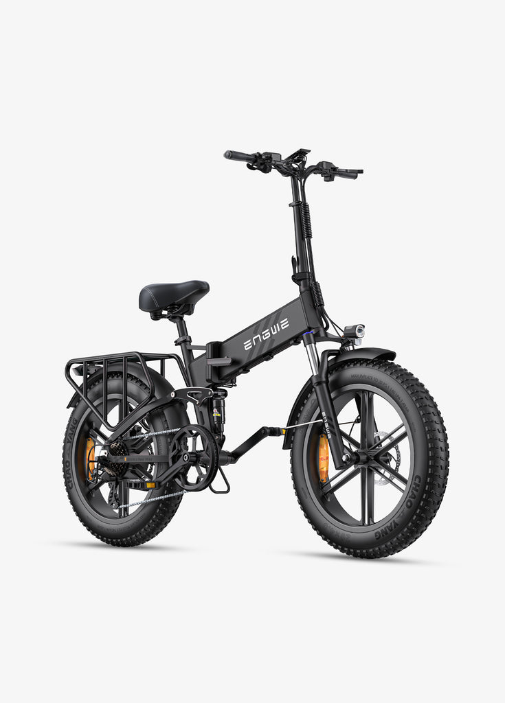 black folding electric bike engwe engine pro 2.0 