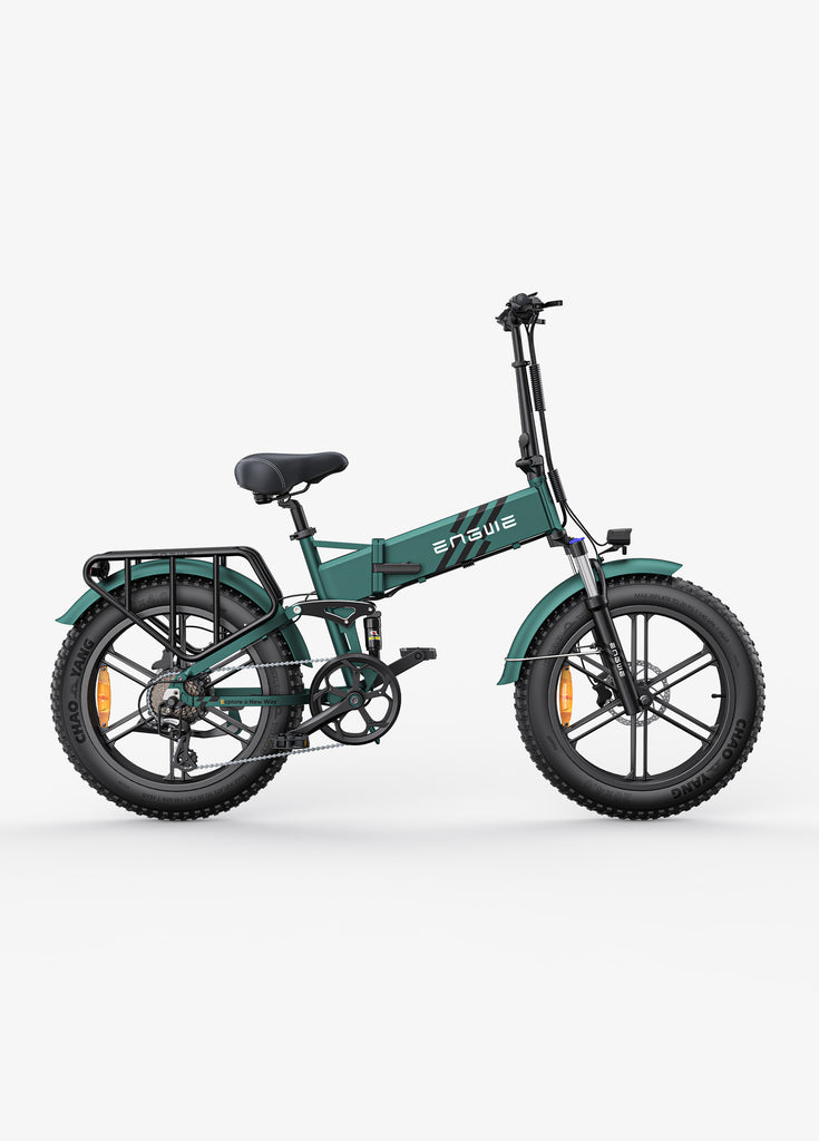 green folding electric bicycle engwe eigine pro 2.0