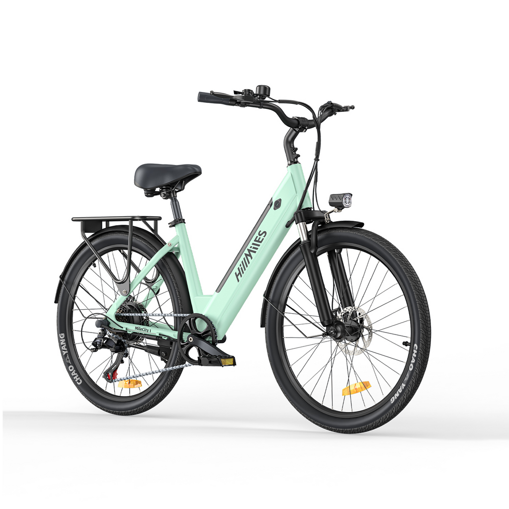 a green hillmiles milecity 1 urban bike