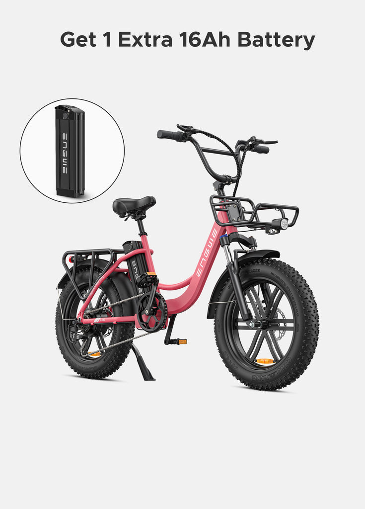 You can get one Flamingo Pink L20, including an extra 16Ah battery.